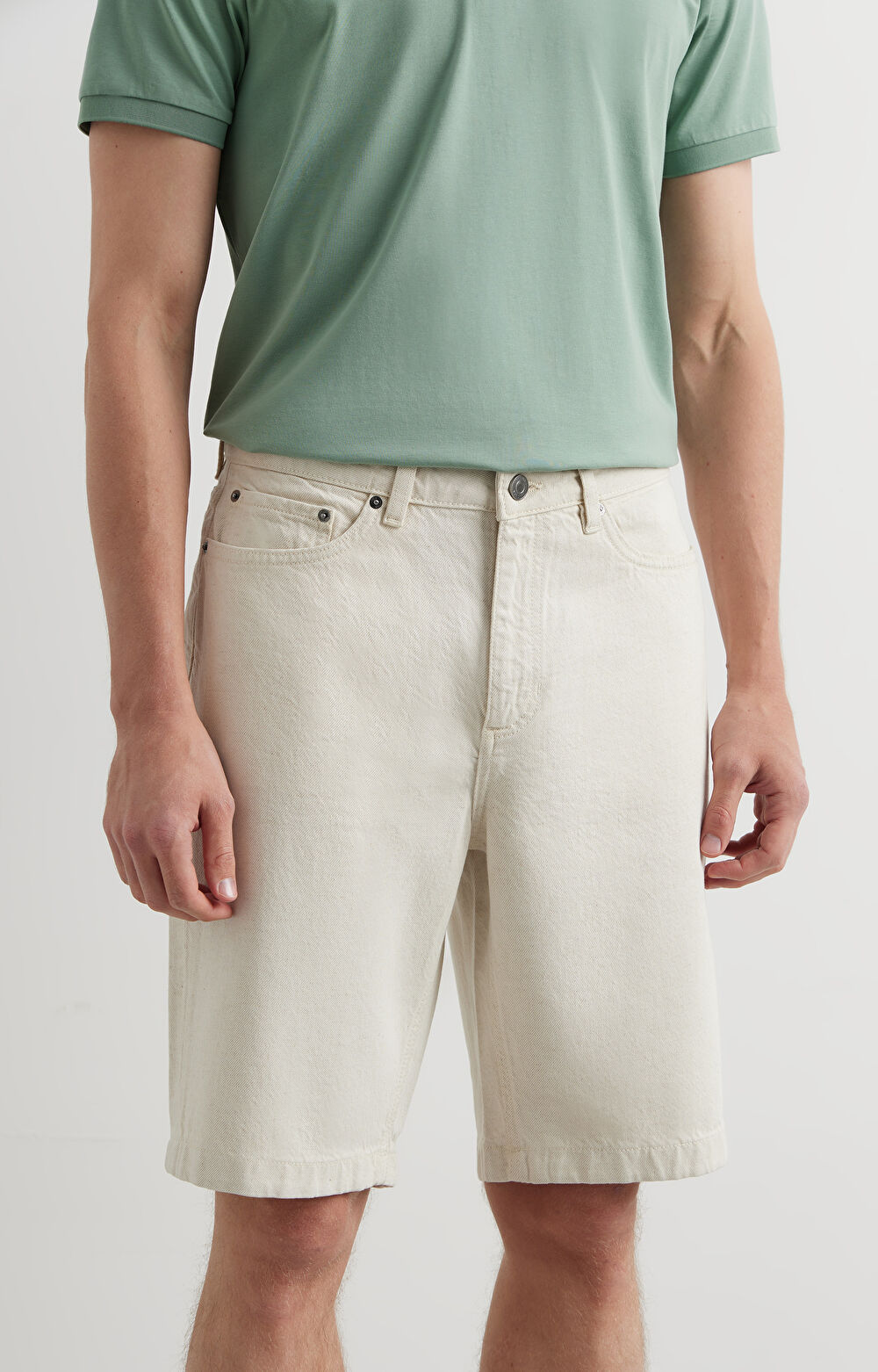 Szorty jeansowe regular - 3