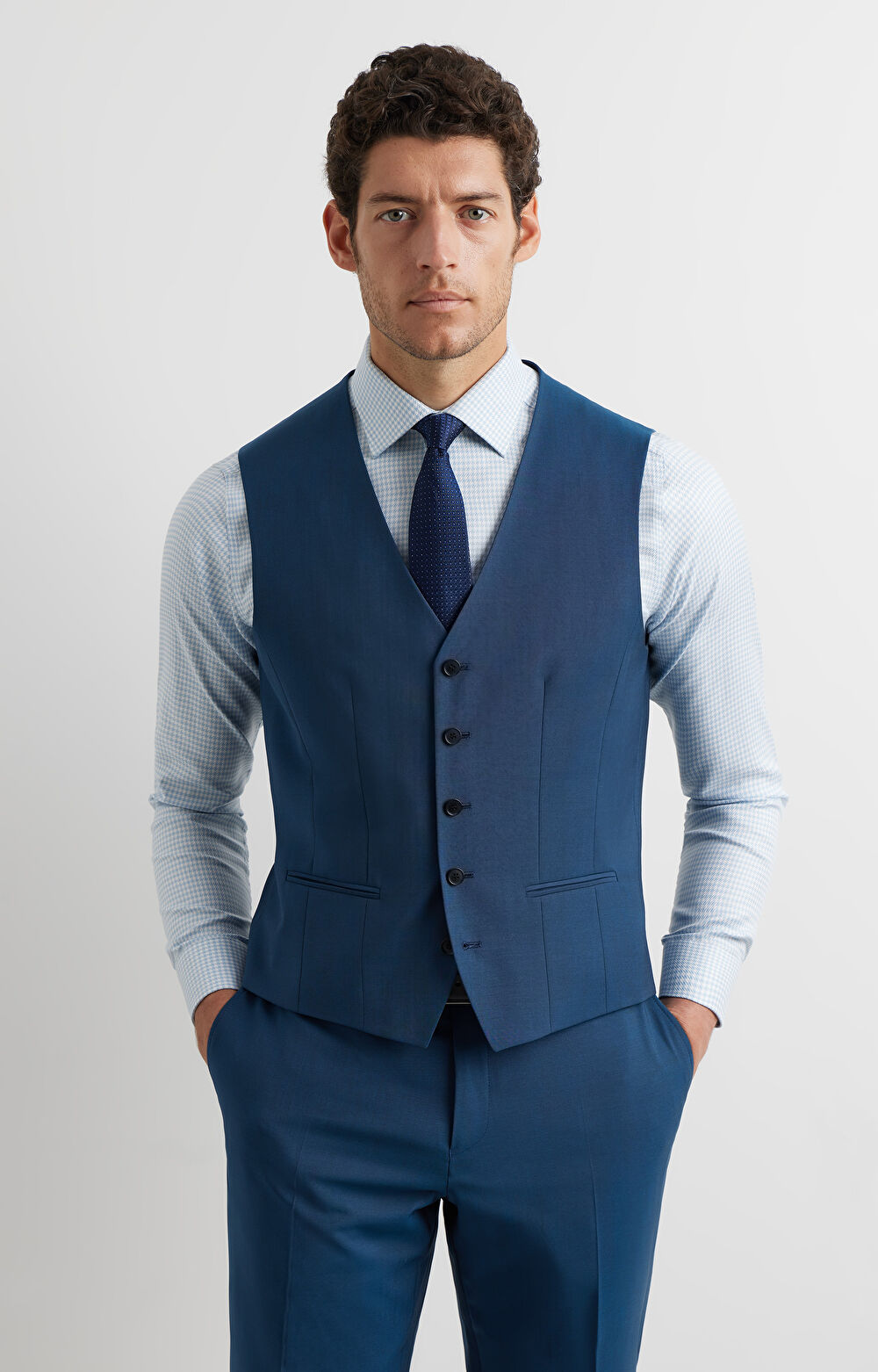 Kamizelka super slim do garnituru - Mix&Match - 2