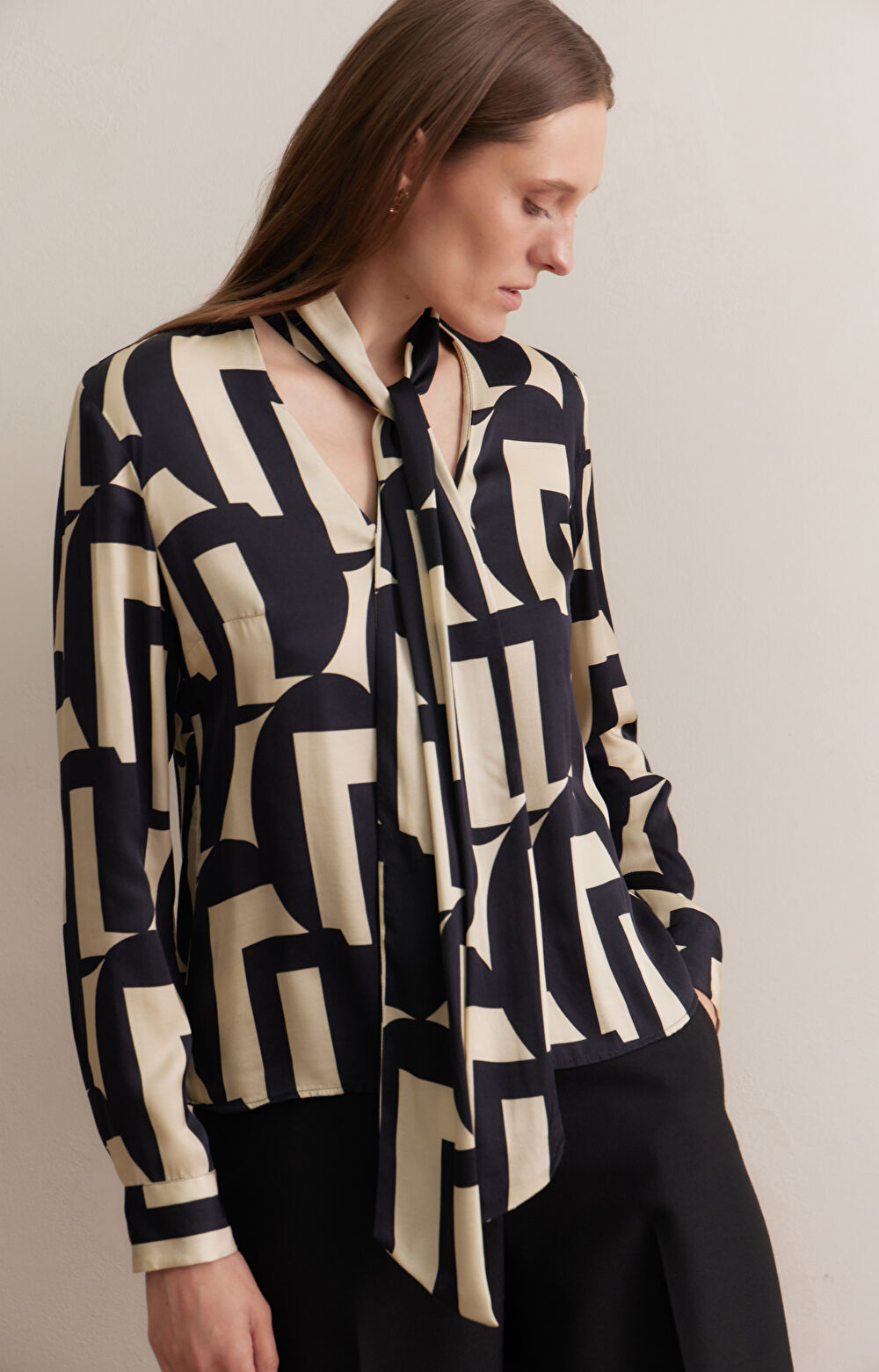 Bluzka w print - 2