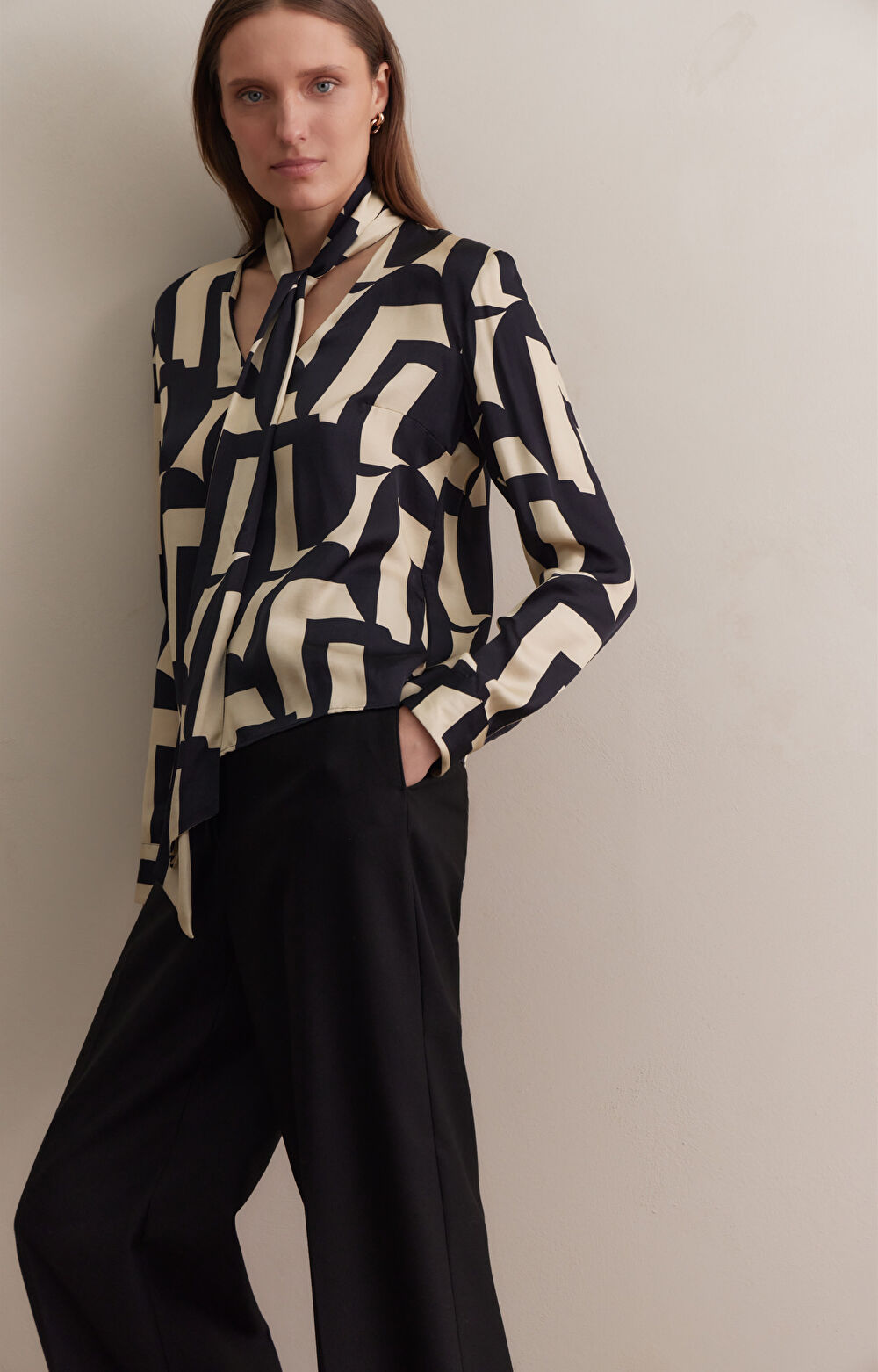 Bluzka w print - 4