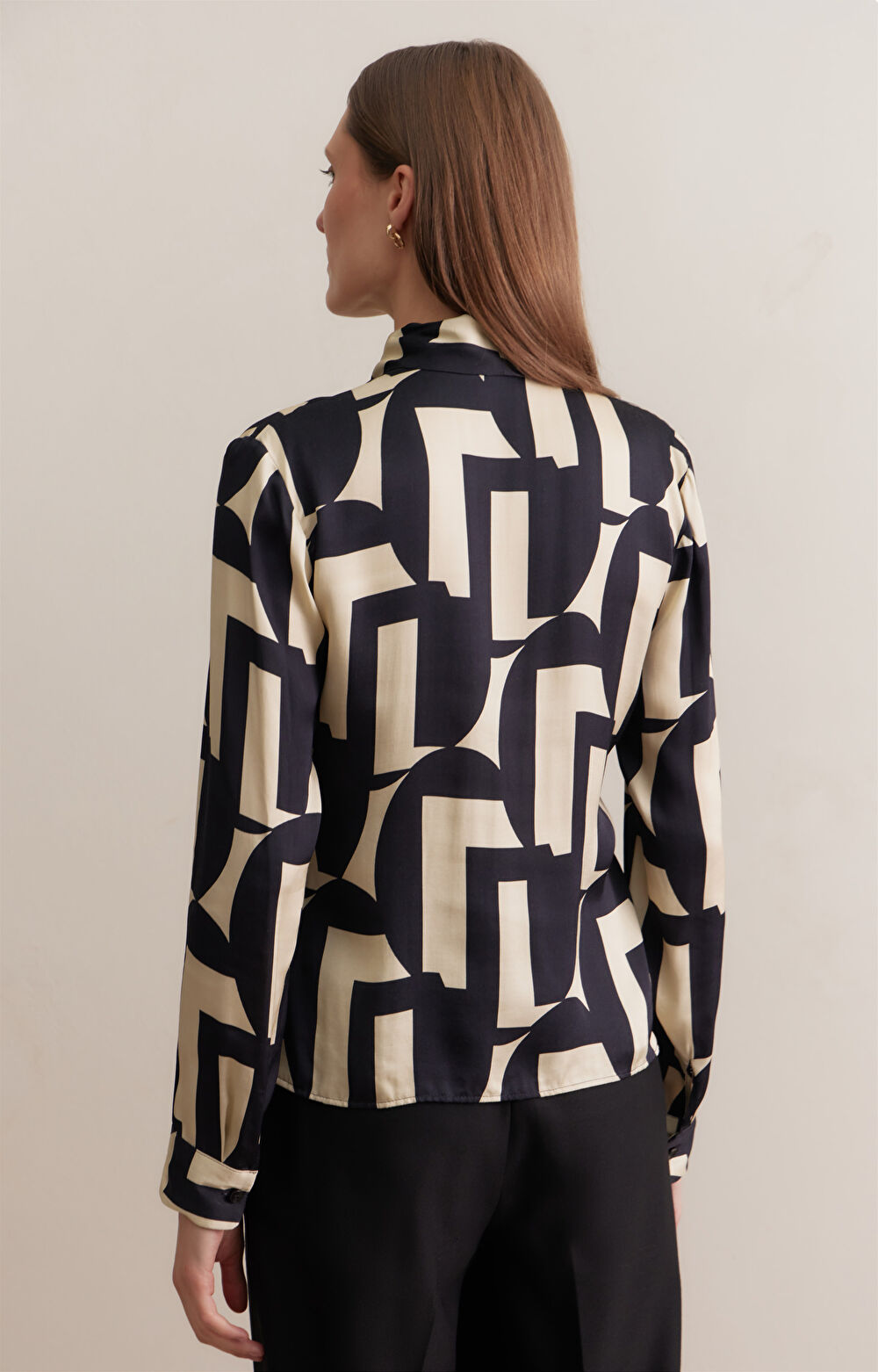Bluzka w print - 3