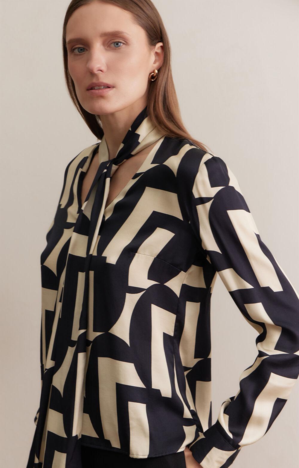 Bluzka w print - 6