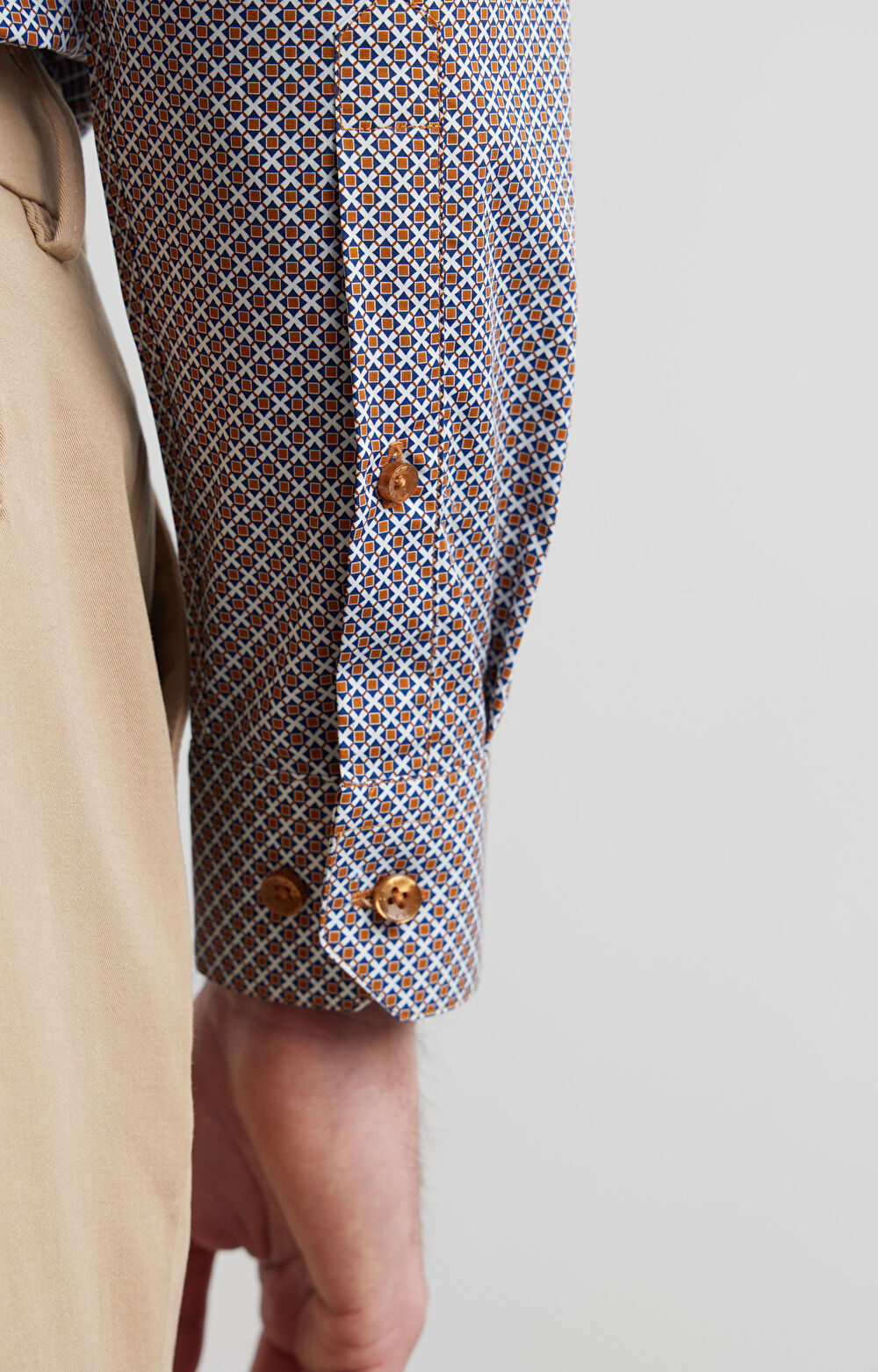 Wielokolorowa koszula długi rękaw VISTULA - 6