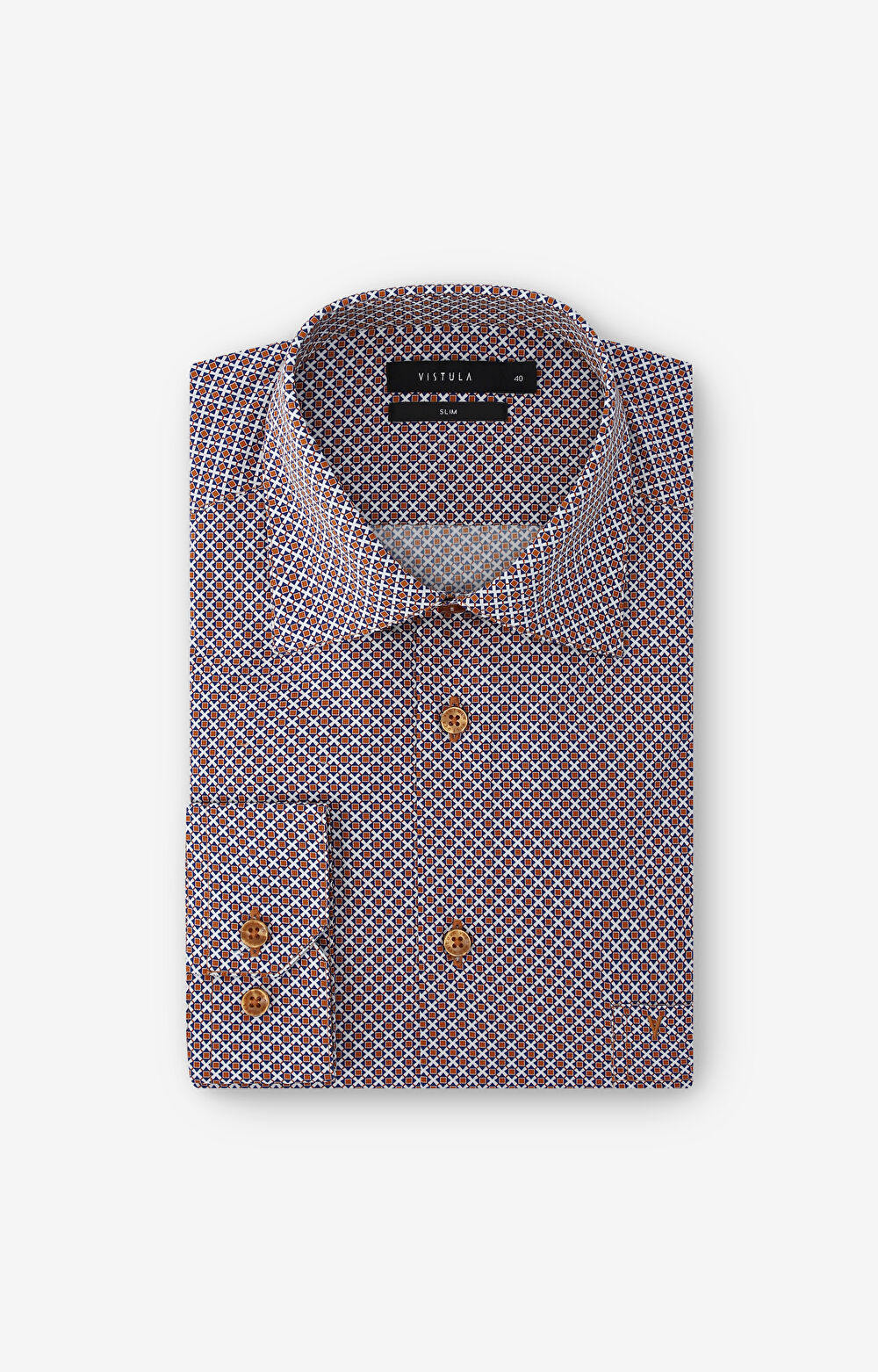 Wielokolorowa koszula długi rękaw VISTULA - 2