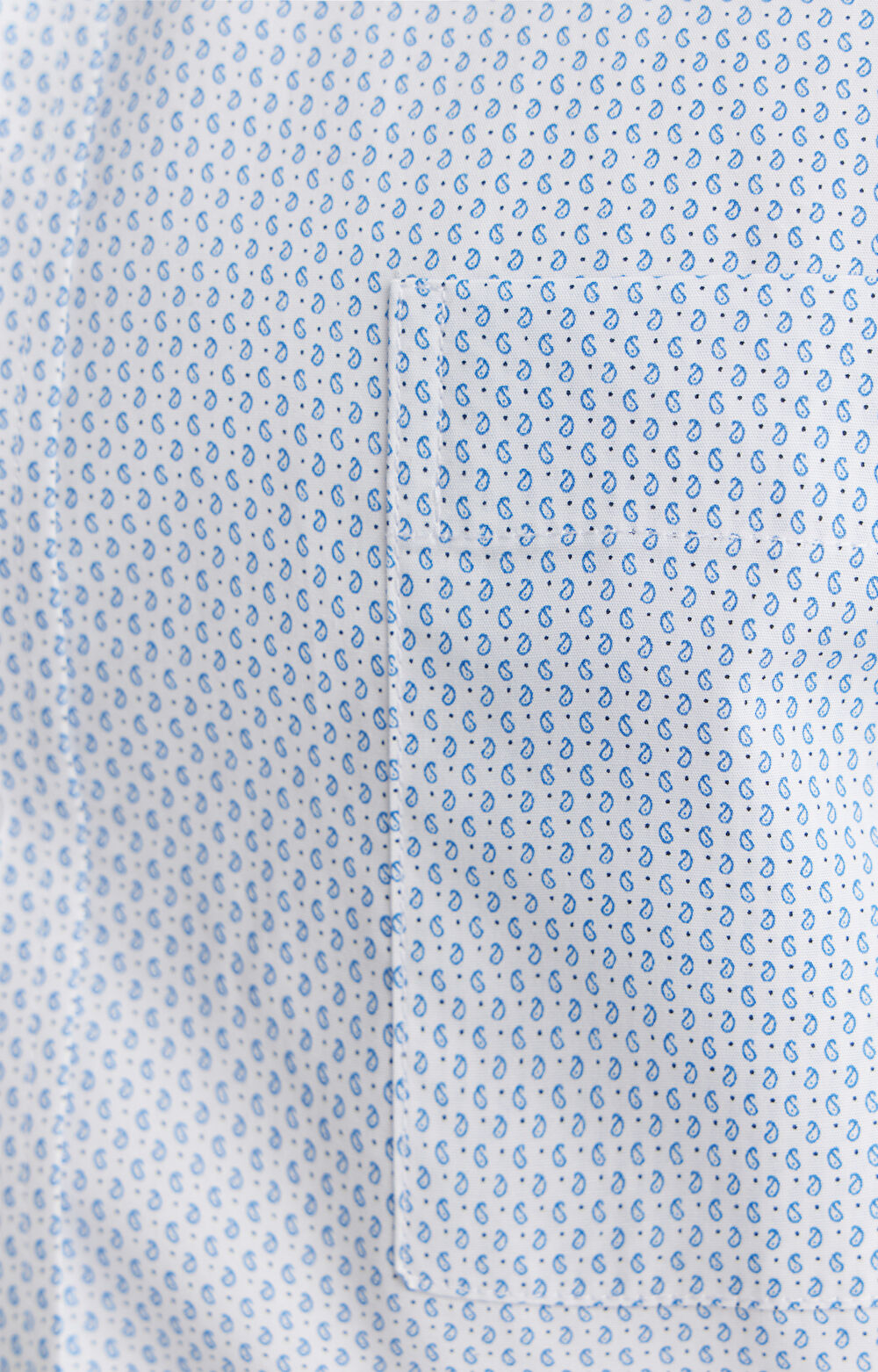 Bawełniana koszula slim fit w mikrowzór