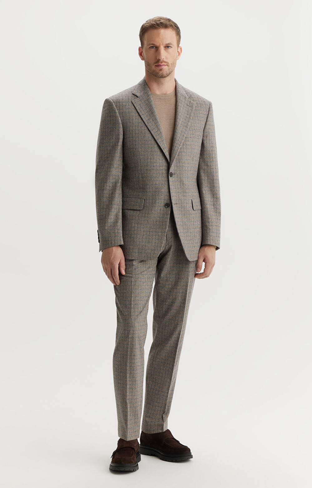 Marynarka super slim w kratę do garnituru - Mix&Match - 2