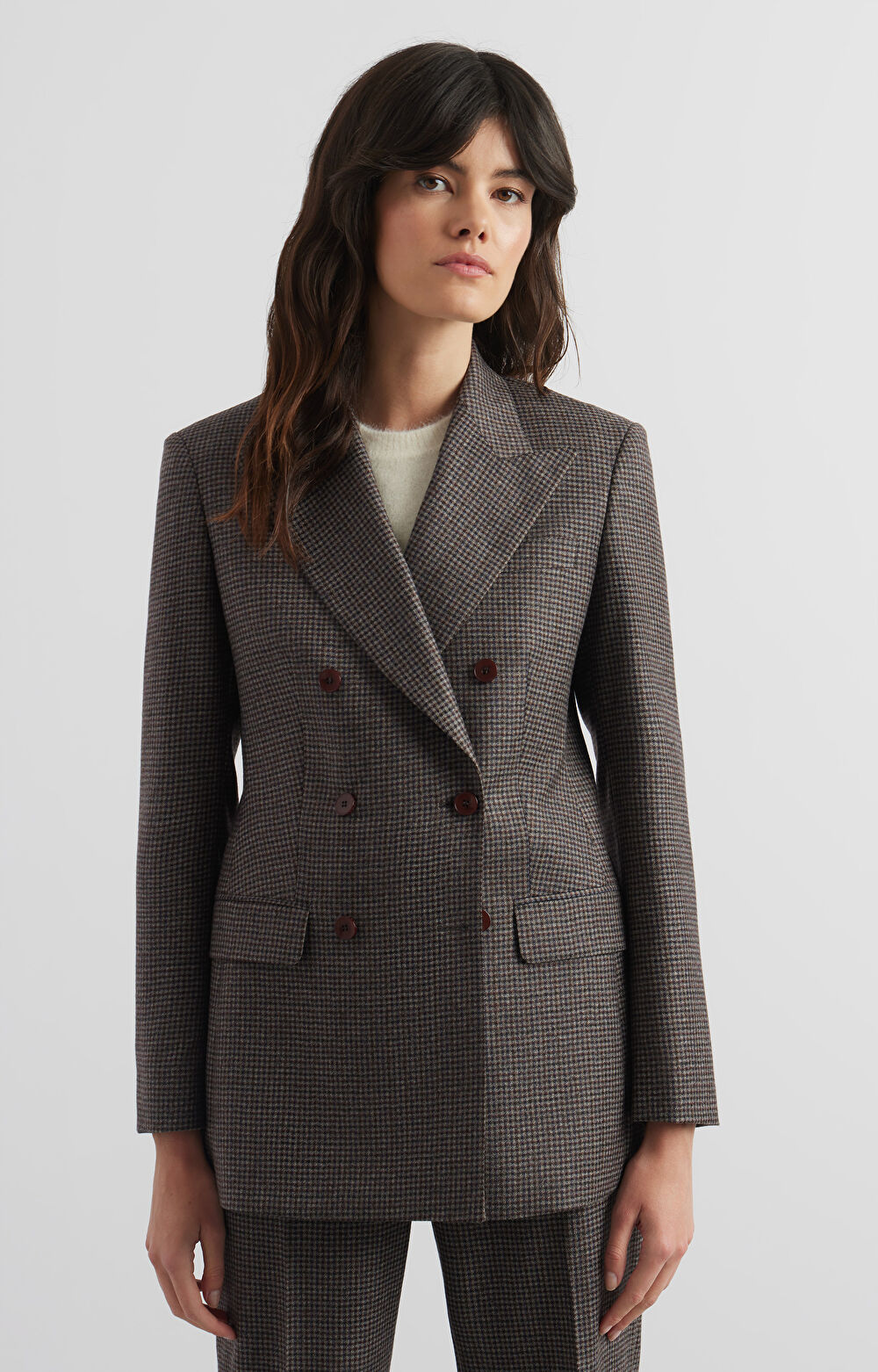 Dwurzędowa marynarka slim do garnituru - Mix&Match - 4