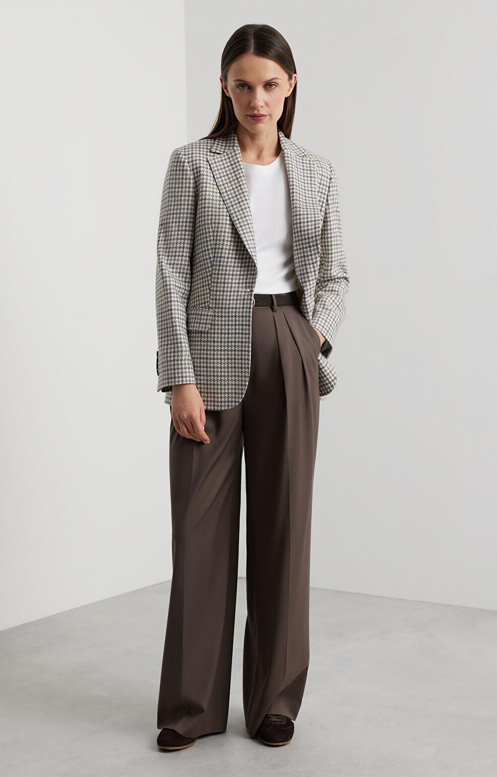 Marynarka slim w kratę - 4