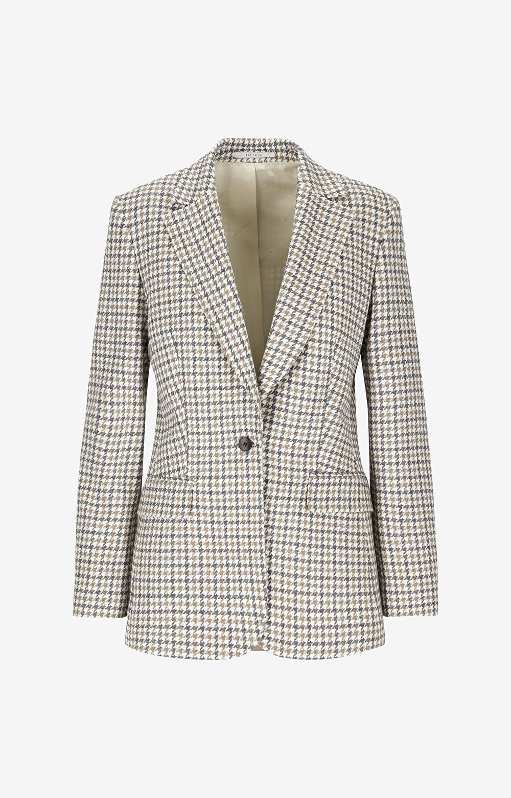 Marynarka slim w kratę - 2