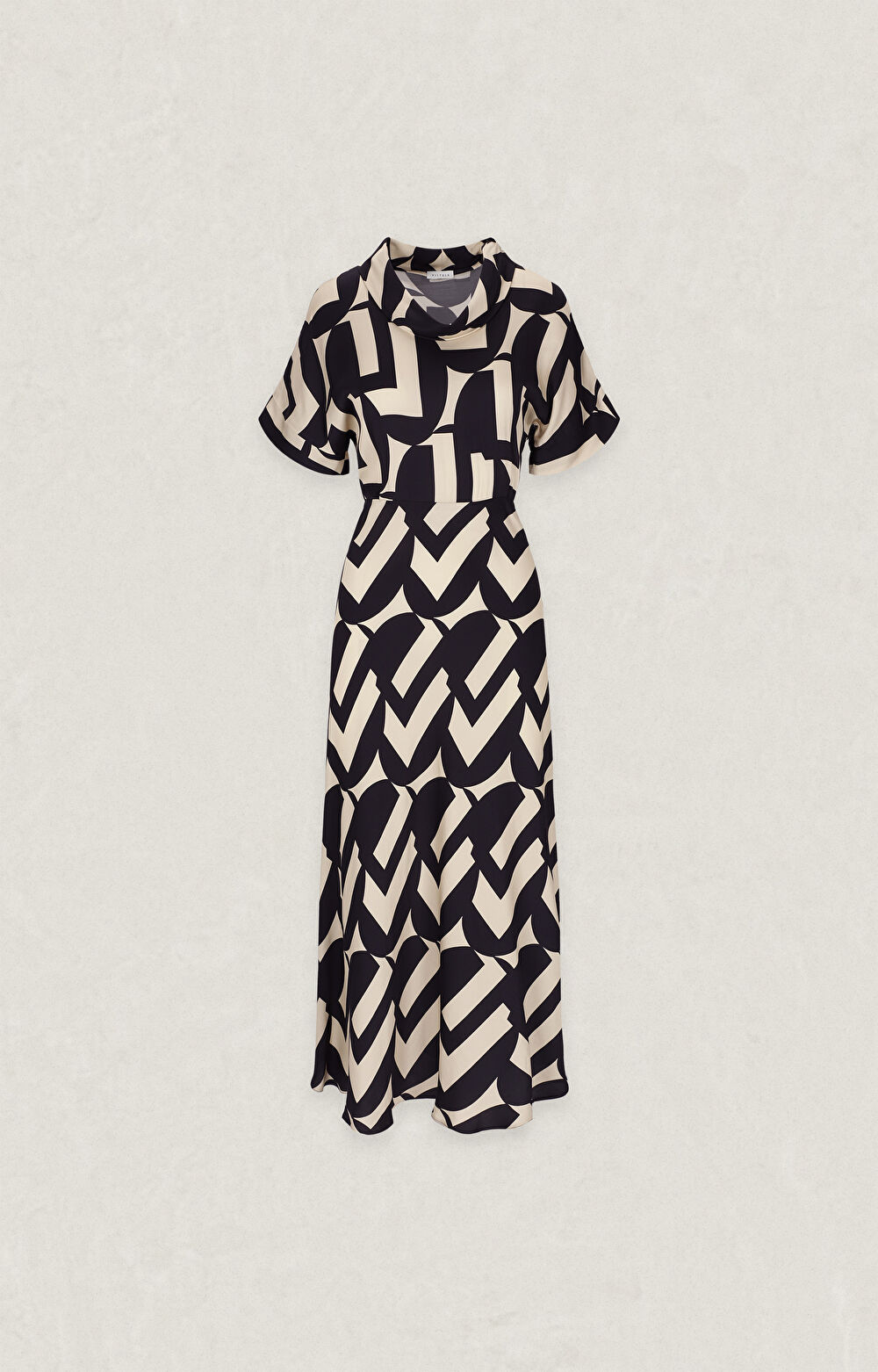 Sukienka midi w print - 2