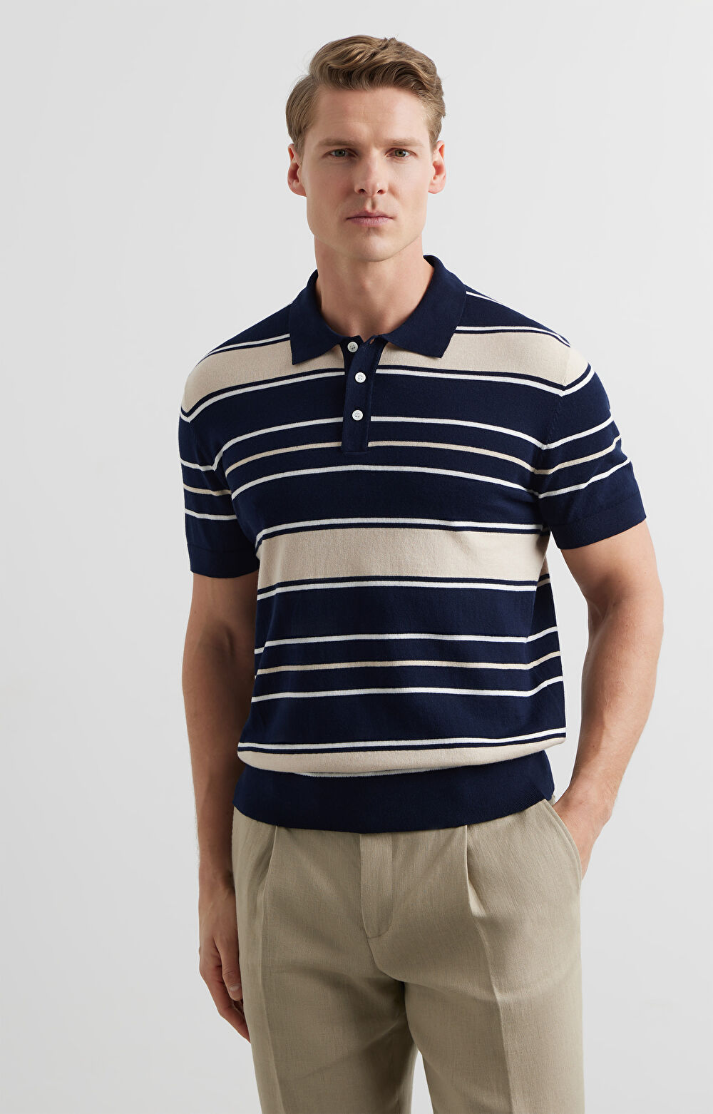 Polo swetrowe regular - 3