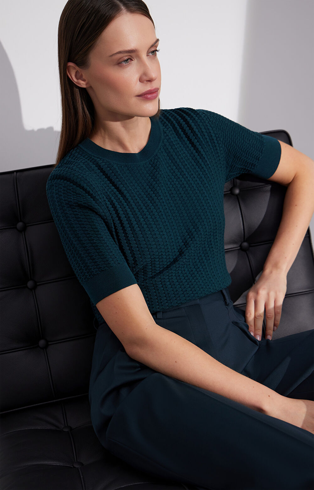 T-shirt z jedwabiem - 3