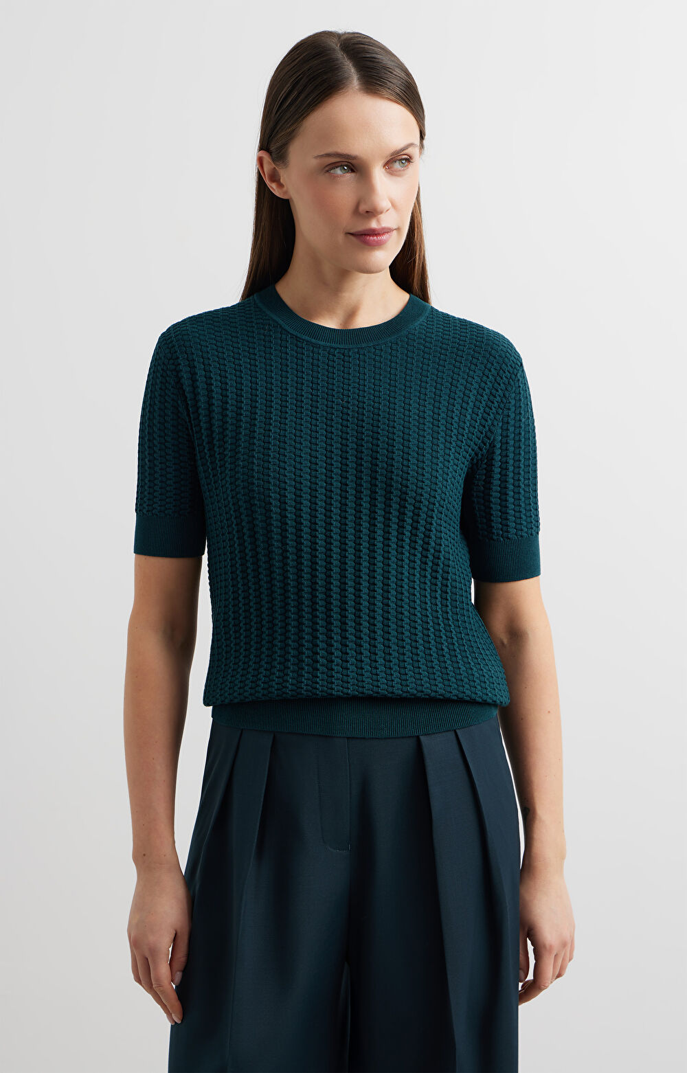 T-shirt z jedwabiem - 3