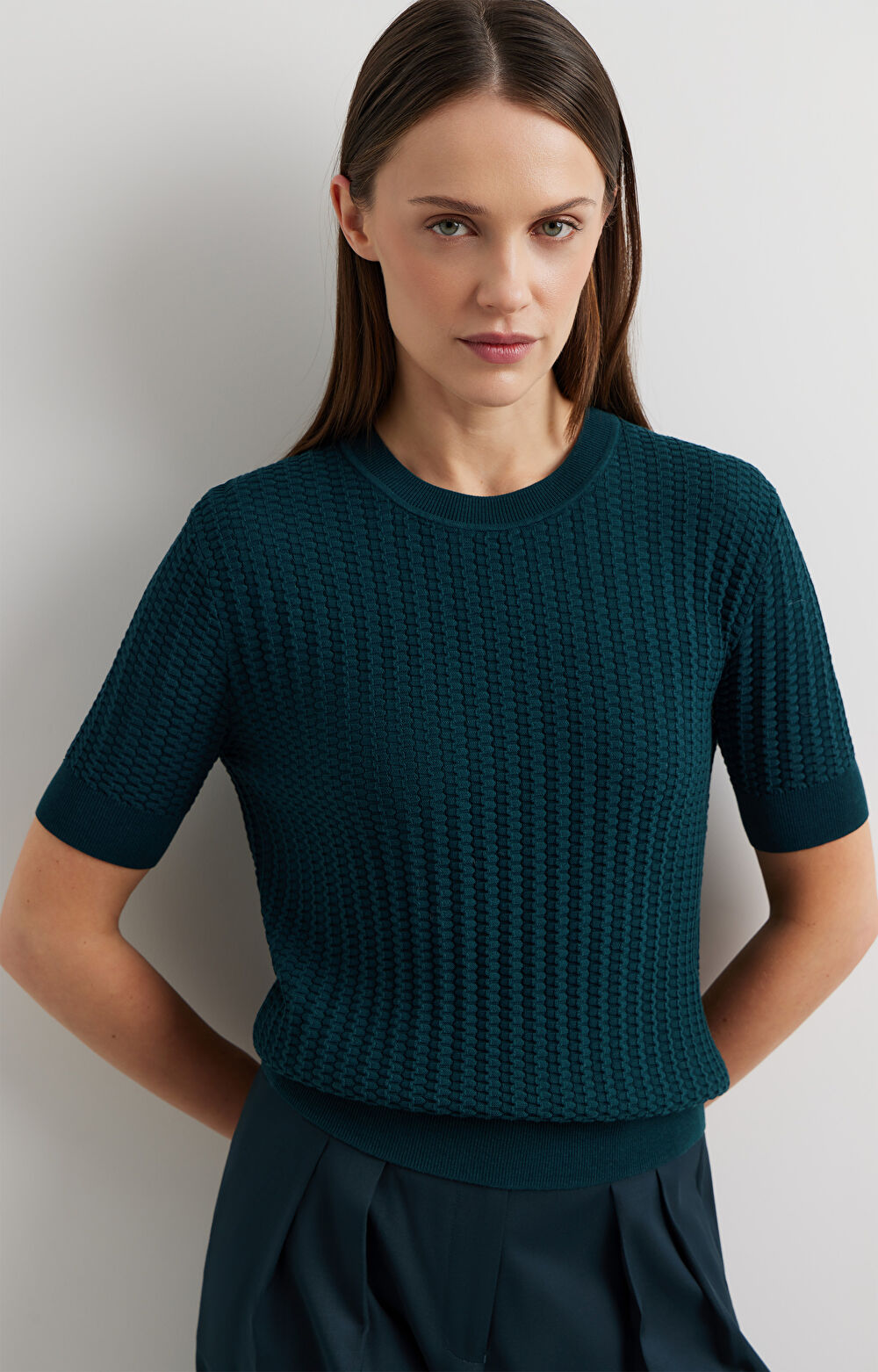 T-shirt z jedwabiem - 7