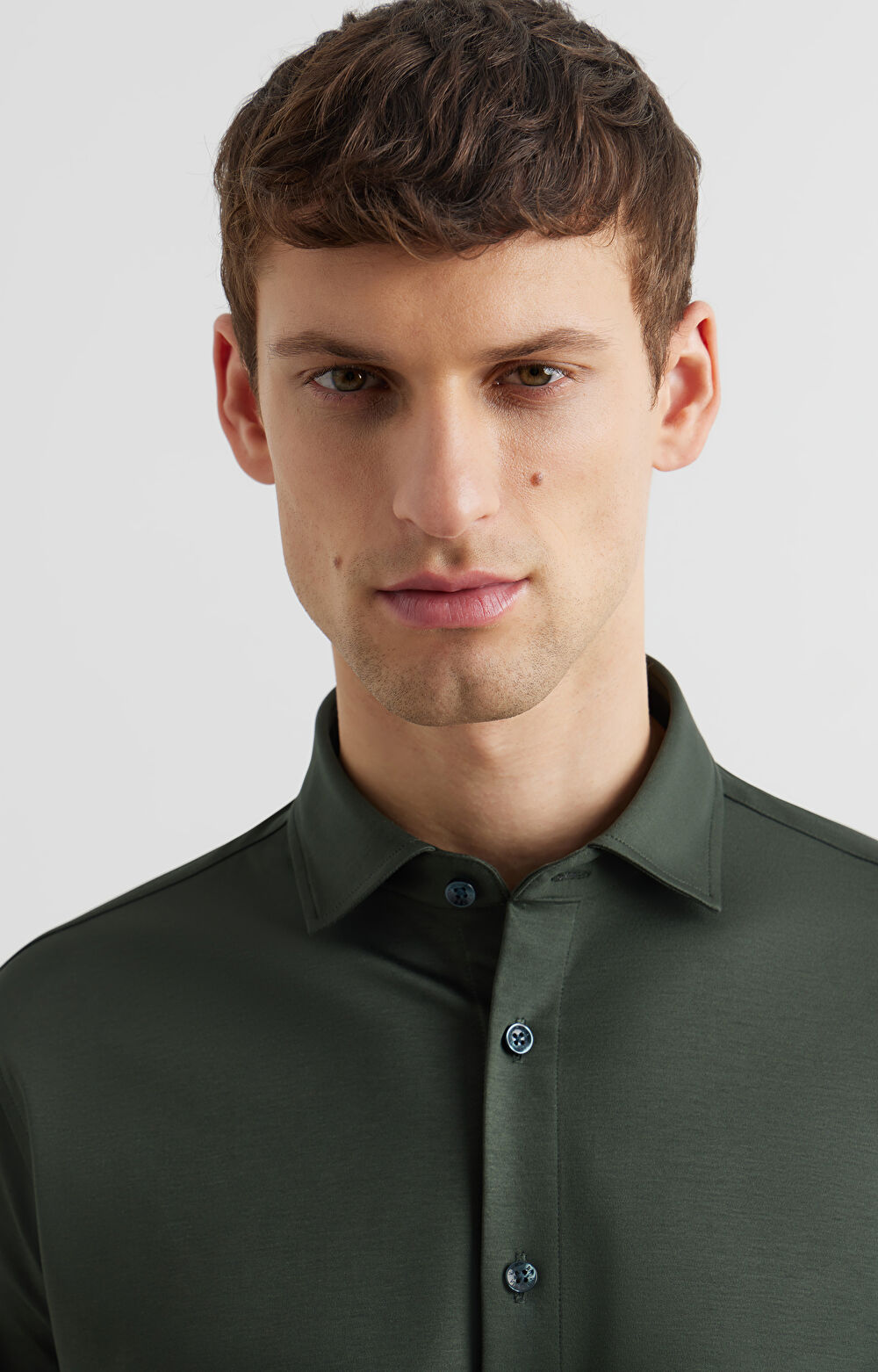 Zielona koszula długi rękaw VISTULA - 3