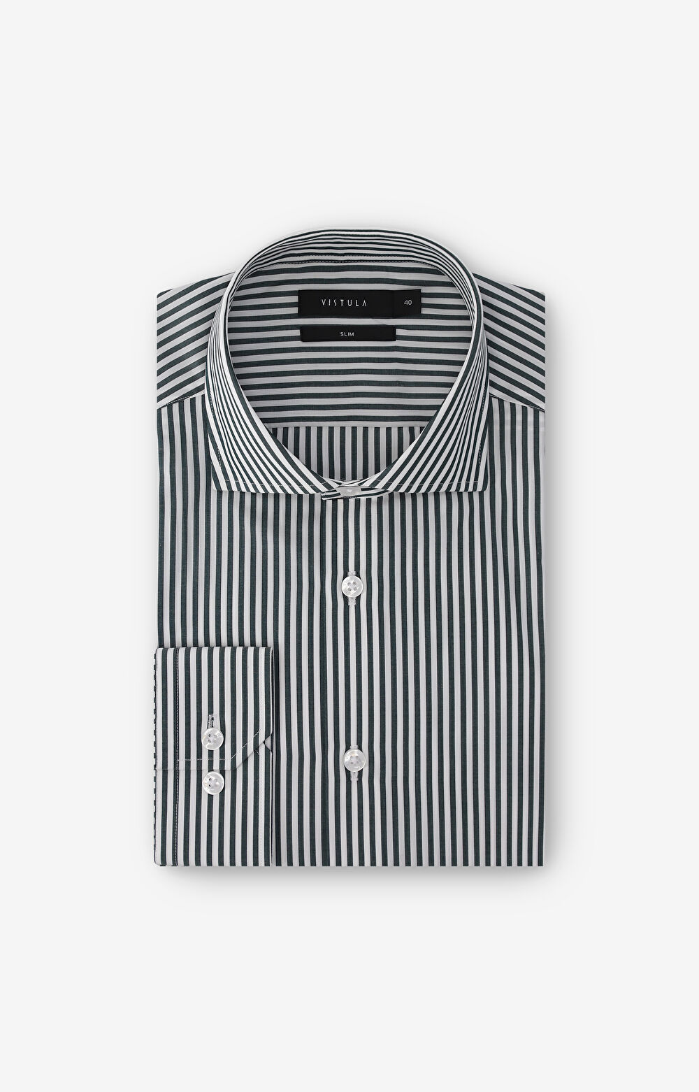 Zielona koszula długi rękaw VISTULA - 2