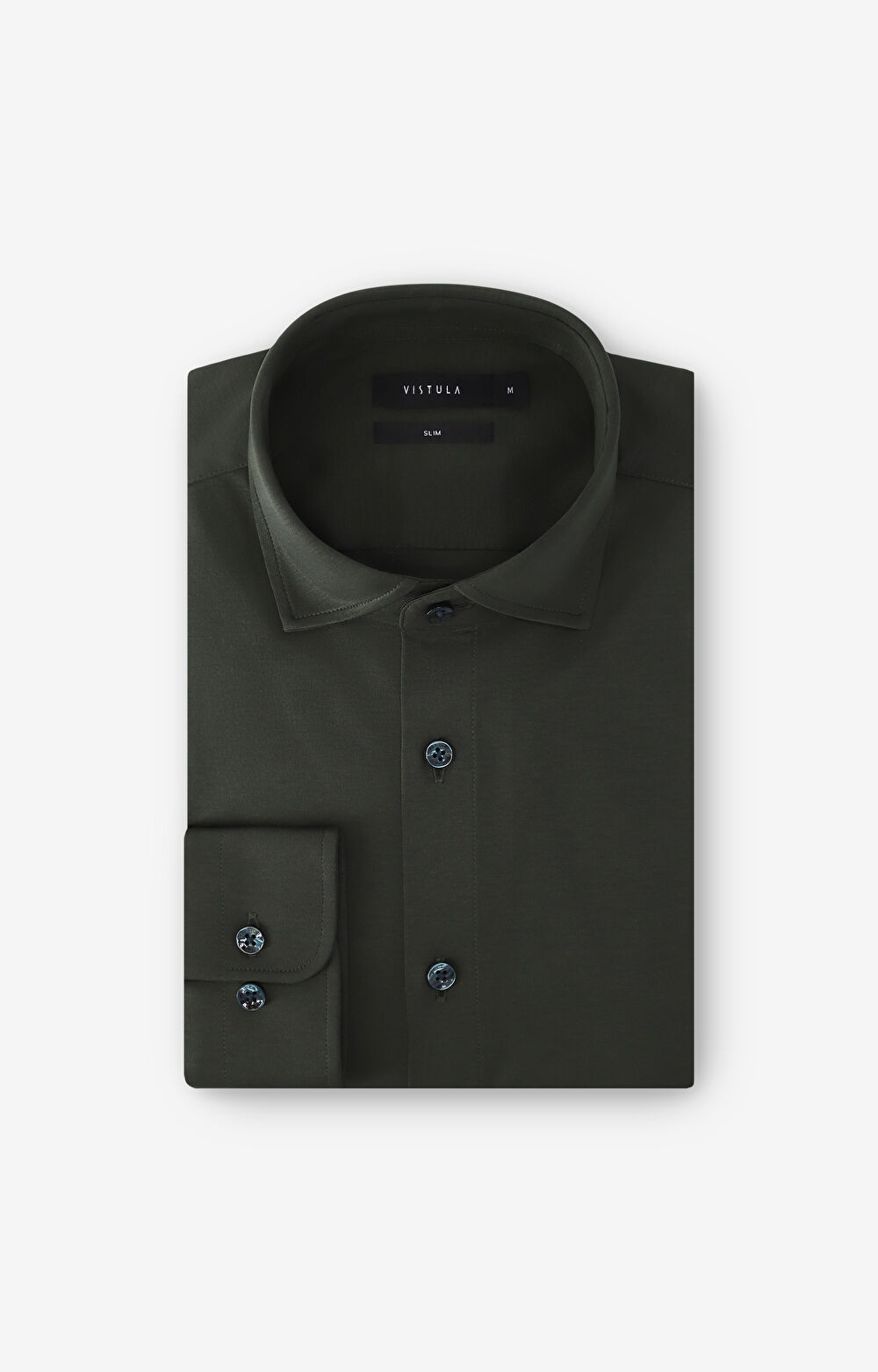 Zielona koszula długi rękaw VISTULA - 2