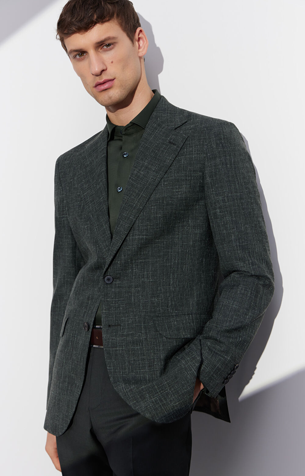 Zielona marynarka VISTULA - 9