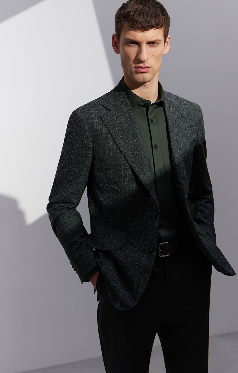 Zielona marynarka VISTULA - 8