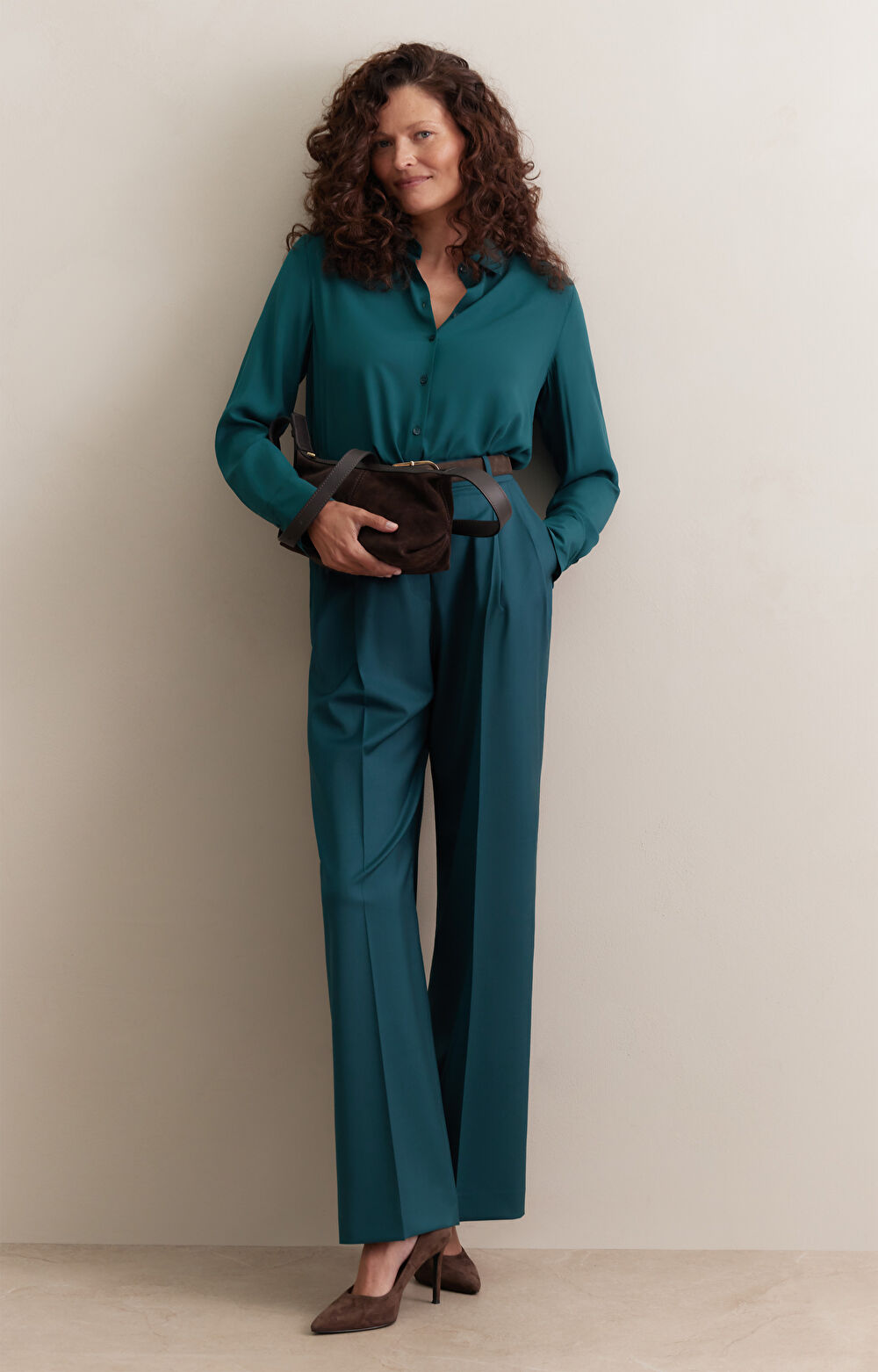 Spodnie do garnituru relaxed fit - Mix&Match - 5