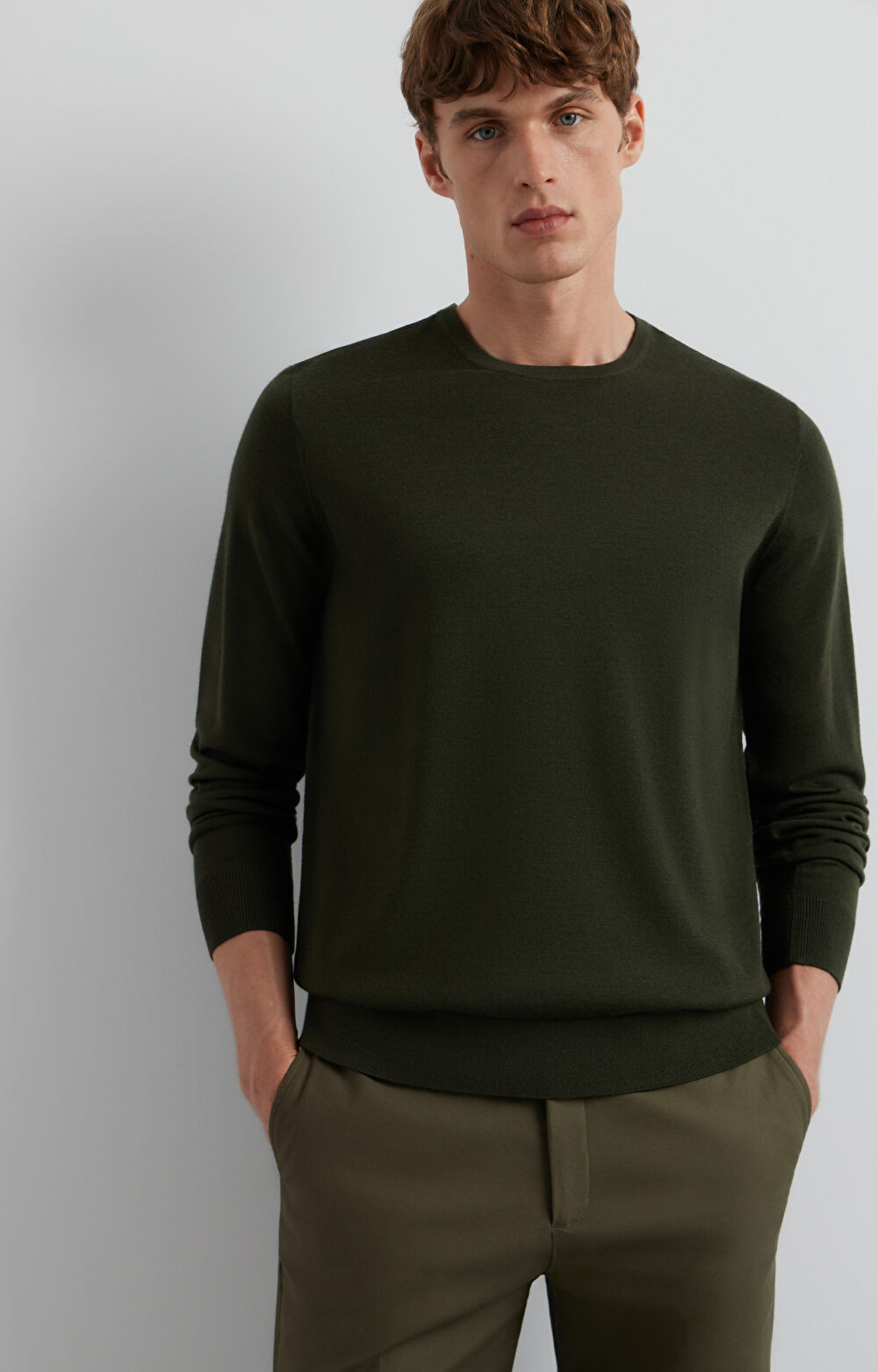 Gładki sweter - 7