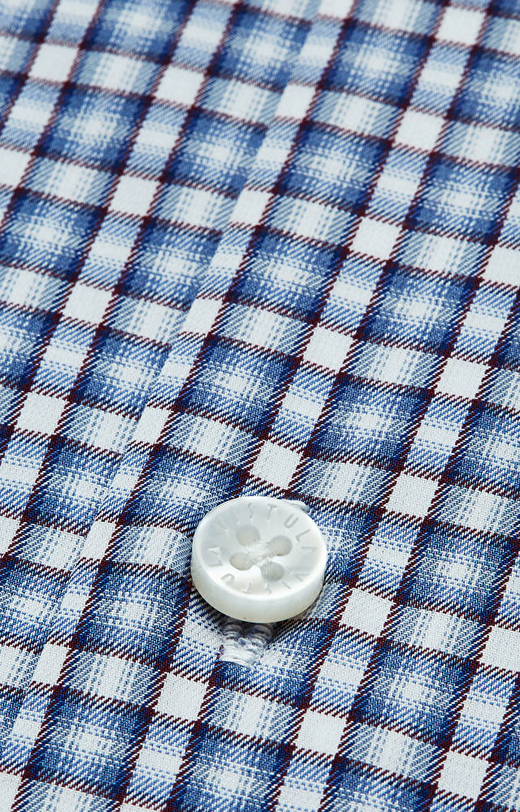 Koszula slim z bawełny merceryzowanej