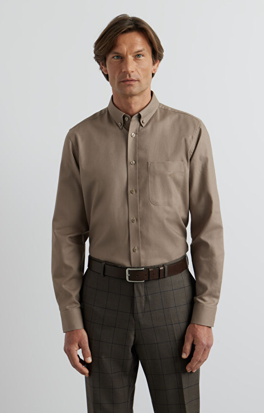 Koszula regular z kieszonką