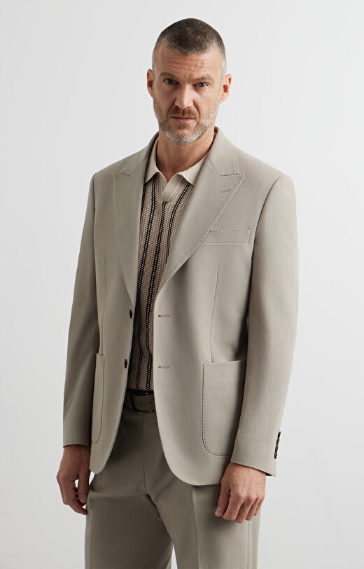 Beżowa marynarka - set VISTULA