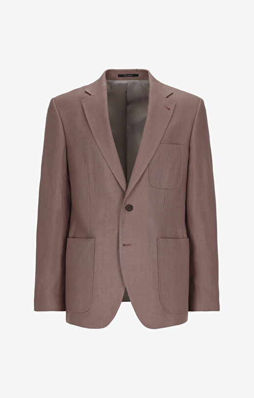 Lniana marynarka super slim