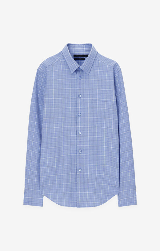 Koszula relaxed fit w kratę