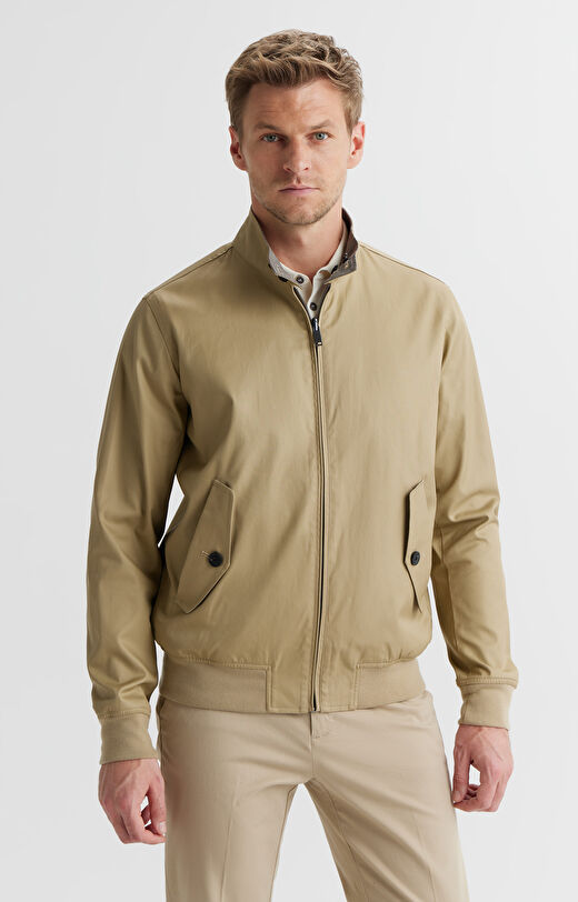 Dwustronna kurtka typu harrington