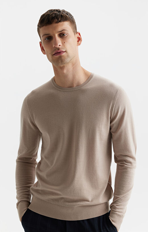 Sweter z wełny merino