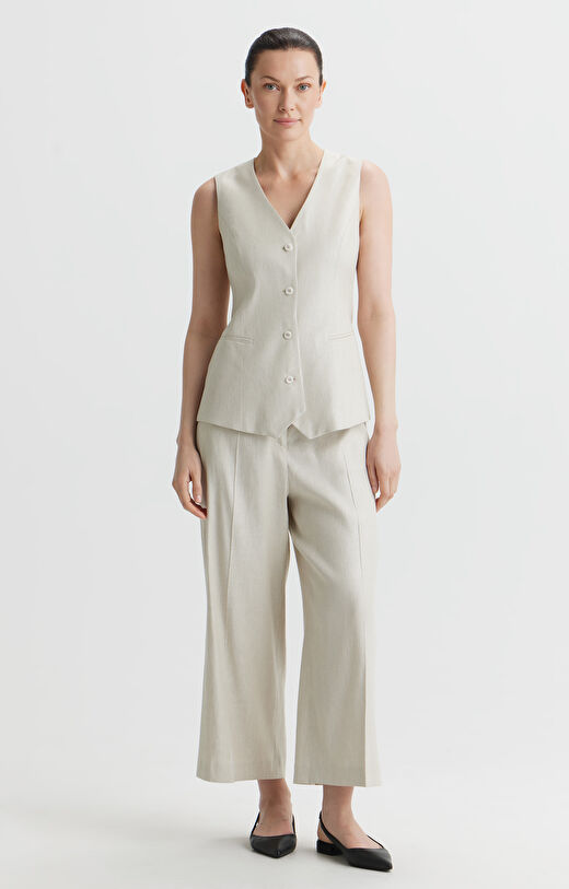 Kamizelka slim fit do garnituru - Mix&Match