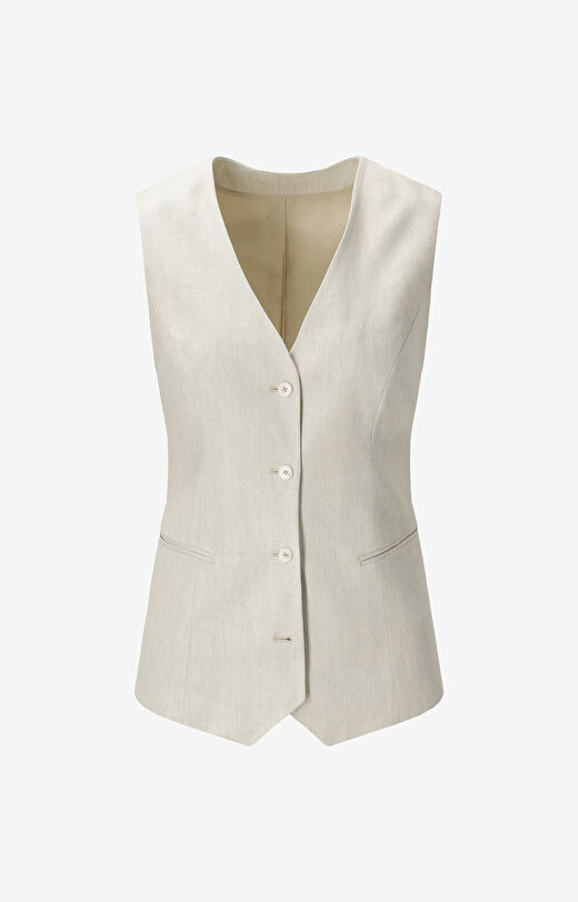 Kamizelka slim fit do garnituru - Mix&Match