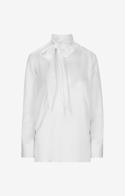 Bluzka z ozdobnym wiązaniem