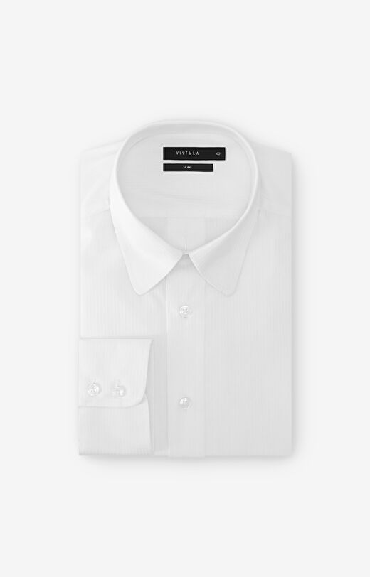 Koszula slim w prążek