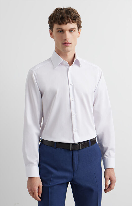 Koszula slim w prążek