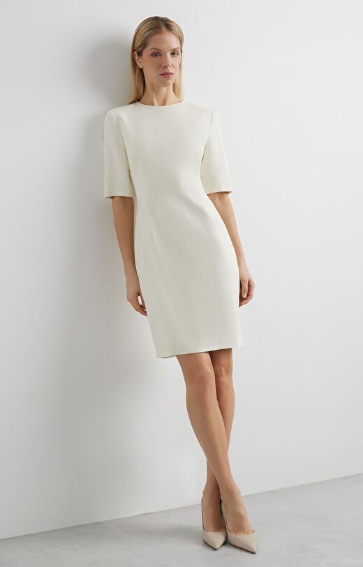 Biała sukienka VISTULA