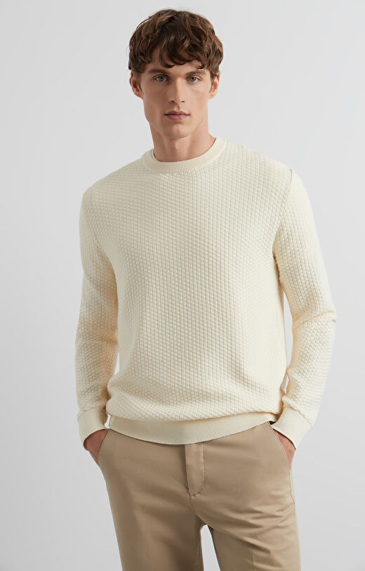 Sweter round neck