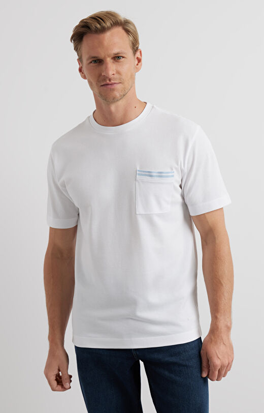 T-shirt z kieszonką