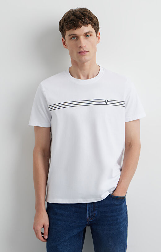 T-shirt regular z grafiką