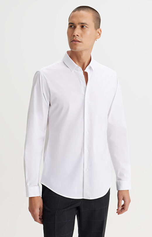 Bawełniana koszula super slim