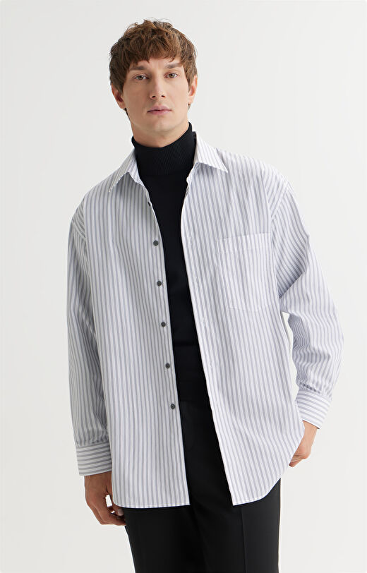 Bawełniana koszula relaxed fit