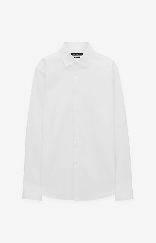 Gładka koszula slim fit