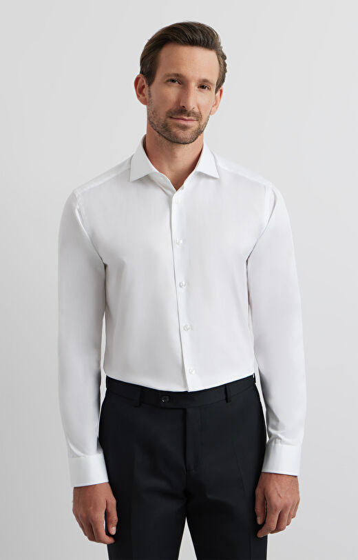 Biała koszula długi rękaw VISTULA