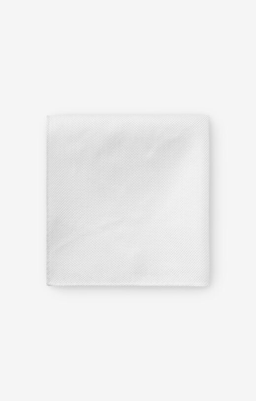 Jedwabna poszetka w strukturalny wzór