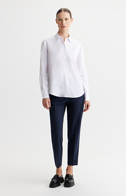 Biała koszula regular fit