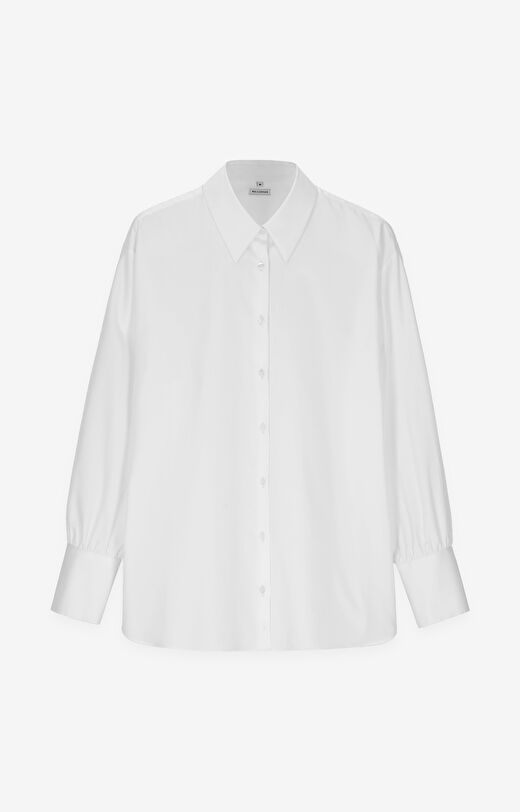 Biała koszula oversize