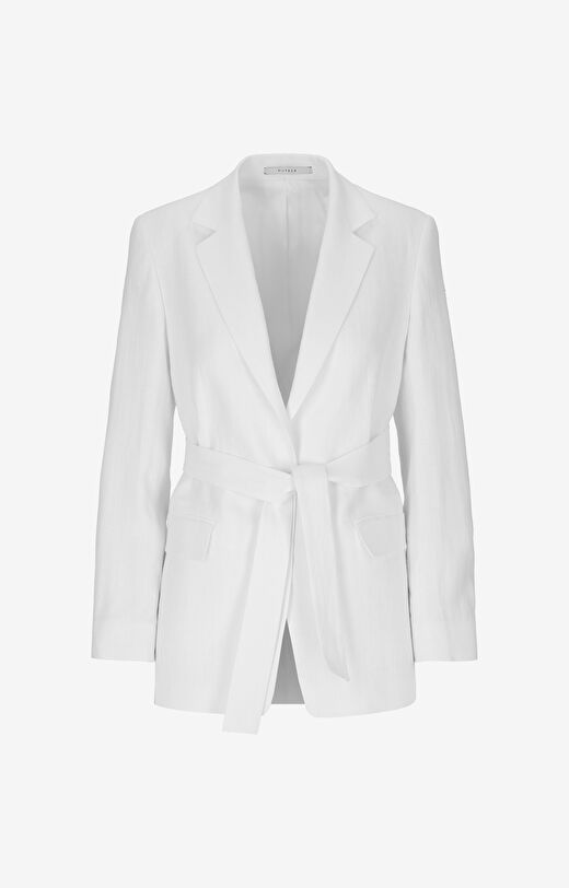 Lniana marynarka slim fit do garnituru - Mix&Match