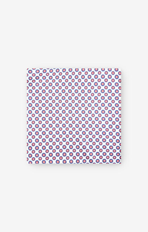 Jedwabna poszetka w kropki